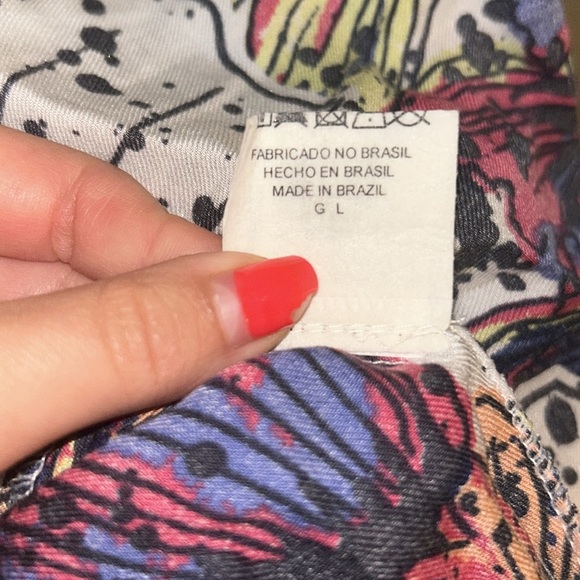 Floral Spaghetti Strap Vintage Vibrant summer Dress - Picture 3 of 5